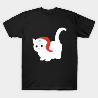 Christmas cat lover gifts T-Shirt